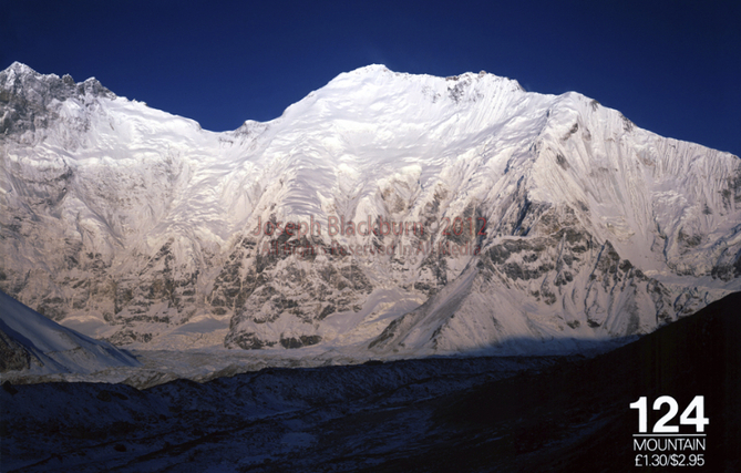 Mountain 124, cover story for E